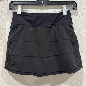 Lululemon black skort